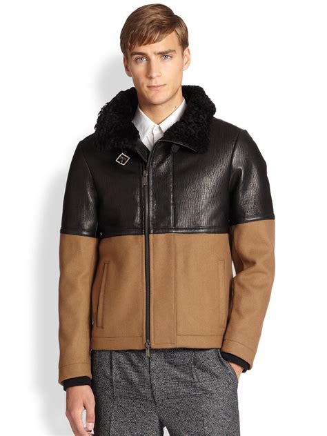 men's fendi jackets|thigh length rain jacket men.